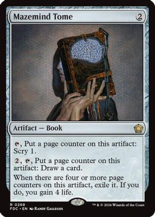 Mazemind Tome  (FDC-268) - [Commander: Foundations]