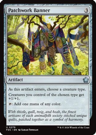 Patchwork Banner  (FDC-279) - [Commander: Foundations]