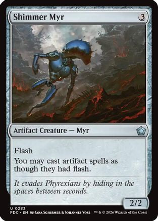 Shimmer Myr  (FDC-283) - [Commander: Foundations]