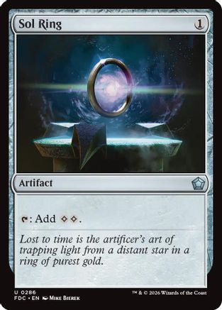 Sol Ring (0286)  (FDC-286) - [Commander: Foundations]