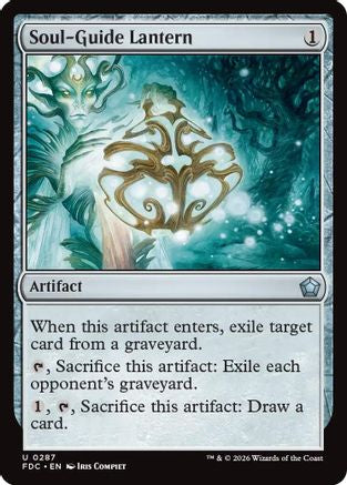 Soul-Guide Lantern  (FDC-287) - [Commander: Foundations]