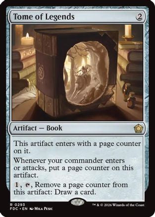 Tome of Legends  (FDC-293) - [Commander: Foundations]