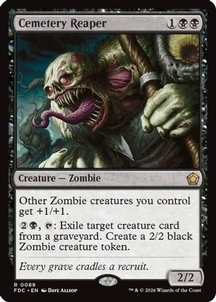 Cemetery Reaper  (FDC-089) - [Commander: Foundations]