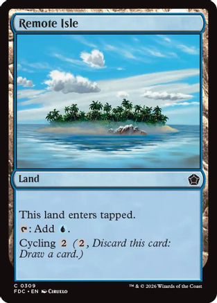 Remote Isle  (FDC-309) - [Commander: Foundations]