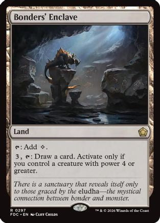 Bonders' Enclave  (FDC-297) - [Commander: Foundations]