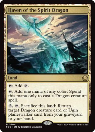 Haven of the Spirit Dragon  (FDC-304) - [Commander: Foundations]