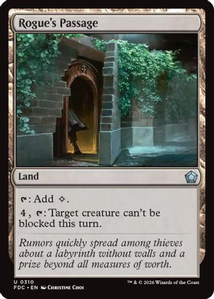 Rogue's Passage  (FDC-310) - [Commander: Foundations]