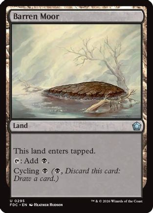 Barren Moor  (FDC-295) - [Commander: Foundations]