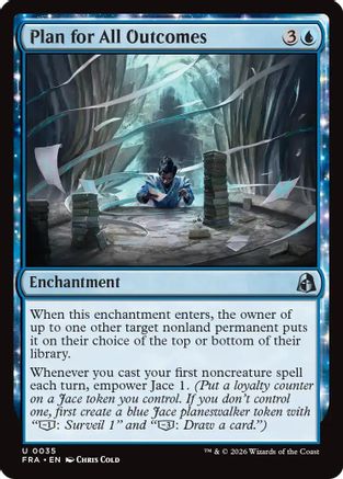 Plan for All Outcomes  [Foil]  (FRA-035) - [Reality Fracture]