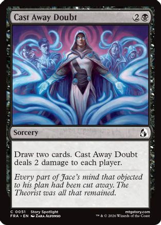Cast Away Doubt  [Foil]  (FRA-051) - [Reality Fracture]