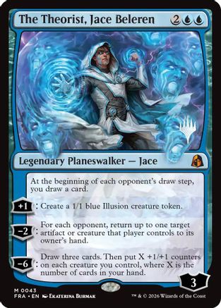 The Theorist, Jace Beleren  (PPFRA-043) - [Promo Pack: Reality Fracture]