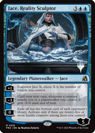 Jace, Reality Sculptor  (PPFRA-216) - [Promo Pack: Reality Fracture]