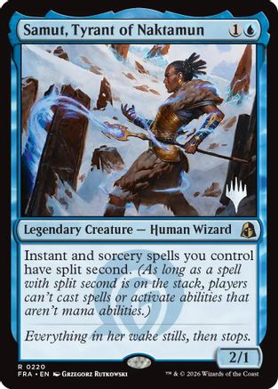 Samut, Tyrant of Naktamun  (PPFRA-220) - [Promo Pack: Reality Fracture]
