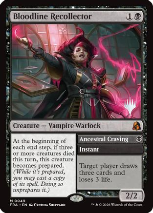 Bloodline Recollector  (PPFRA-049) - [Promo Pack: Reality Fracture]