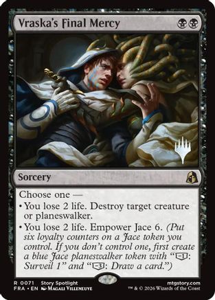 Vraska's Final Mercy  (PPFRA-071) - [Promo Pack: Reality Fracture]