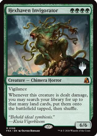 Hexhaven Invigorator  [Foil]  (PPFRA-106) - [Promo Pack: Reality Fracture]