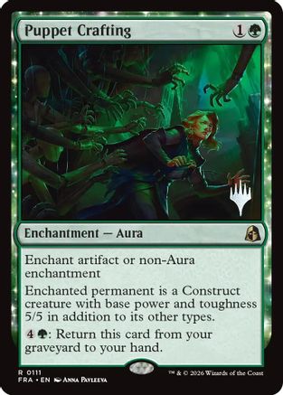 Puppet Crafting  (PPFRA-111) - [Promo Pack: Reality Fracture]