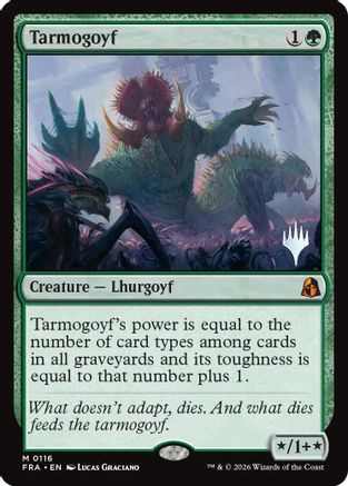 Tarmogoyf  [Foil]  (PPFRA-116) - [Promo Pack: Reality Fracture]