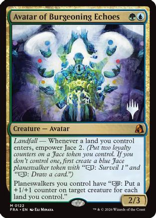 Avatar of Burgeoning Echoes  (PPFRA-122) - [Promo Pack: Reality Fracture]