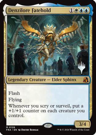 Denzilore Fatehold  [Foil]  (PPFRA-128) - [Promo Pack: Reality Fracture]