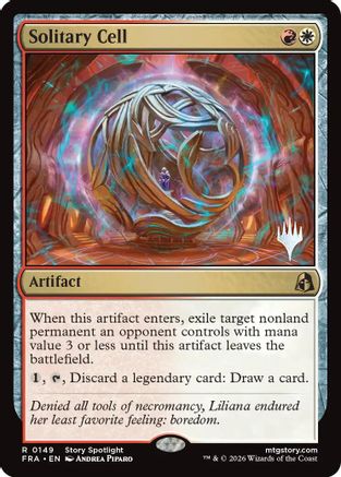 Solitary Cell  [Foil]  (PPFRA-149) - [Promo Pack: Reality Fracture]