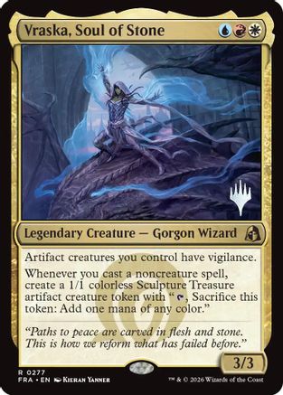 Vraska, Soul of Stone  (PPFRA-277) - [Promo Pack: Reality Fracture]