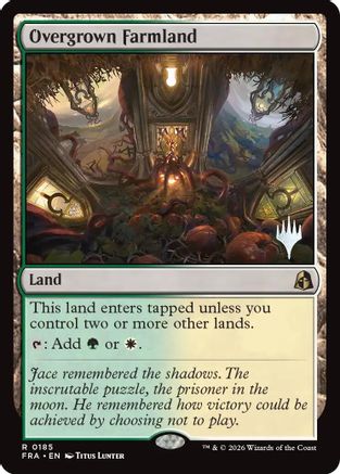 Overgrown Farmland  [Foil]  (PPFRA-185) - [Promo Pack: Reality Fracture]