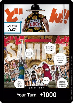 DON!! Card (Flame-Flame Fruit Coliseum) - [One Piece Promotion Cards] Foil