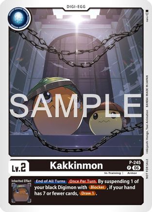 Kakkinmon (Official Store Tournament 2026 Vol. 4 Participant) (P-245) - [Digimon Promotion Cards]
