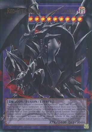 Red-Eyes Black Dragon Exceed (Extended Art) [BETB-EN036] - Beyond the Brave 1st Edition - Ultra Rare
