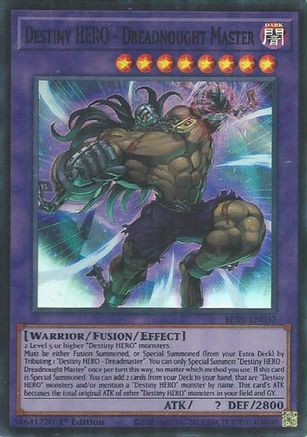 Destiny HERO - Dreadnought Master [BETB-EN037] - Beyond the Brave 1st Edition - Super Rare