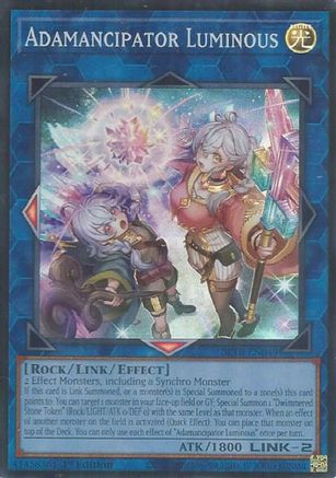 Adamancipator Luminous [BETB-EN049] - Beyond the Brave 1st Edition - Super Rare