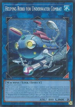 Helping Robo for Underwater Combat [BETB-EN050] - Beyond the Brave 1st Edition - Common / Short Print