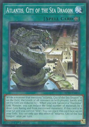 Atlantis, City of the Sea Dragon [BETB-EN058] - Beyond the Brave 1st Edition - Common / Short Print