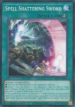 Spell Shattering Sword [BETB-EN064] - Beyond the Brave 1st Edition - Common / Short Print