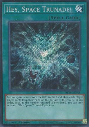 Hey, Space Trunade! [BETB-EN068] - Beyond the Brave 1st Edition - Secret Rare