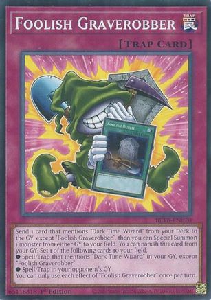 Foolish Graverobber [BETB-EN070] - Beyond the Brave 1st Edition - Common / Short Print