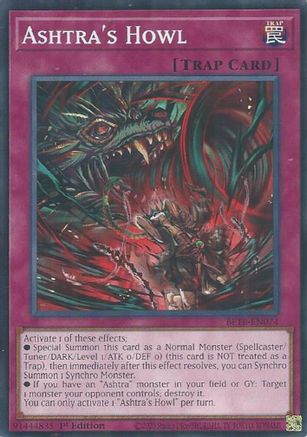 Ashtra's Howl [BETB-EN074] - Beyond the Brave 1st Edition - Common / Short Print