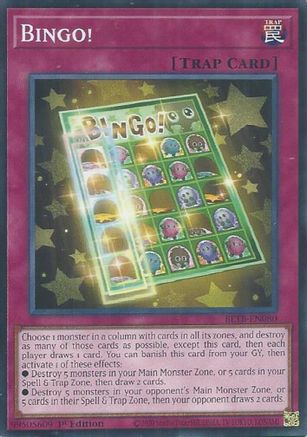 Bingo! [BETB-EN080] - Beyond the Brave 1st Edition - Common / Short Print