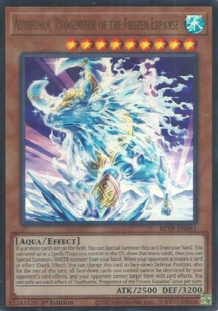 Audhumla, Progenitor of the Frozen Expanse [BETB-EN081] - Beyond the Brave 1st Edition - Ultra Rare
