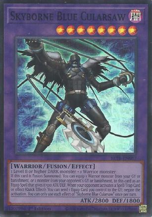Skyborne Blue Cularsaw [BETB-EN087] - Beyond the Brave 1st Edition - Super Rare