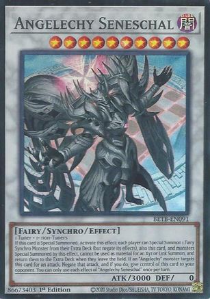 Angelechy Seneschal [BETB-EN091] - Beyond the Brave 1st Edition - Super Rare