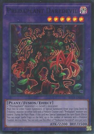 Predaplant Daredevil [BETB-EN100] - Beyond the Brave 1st Edition - Super Rare