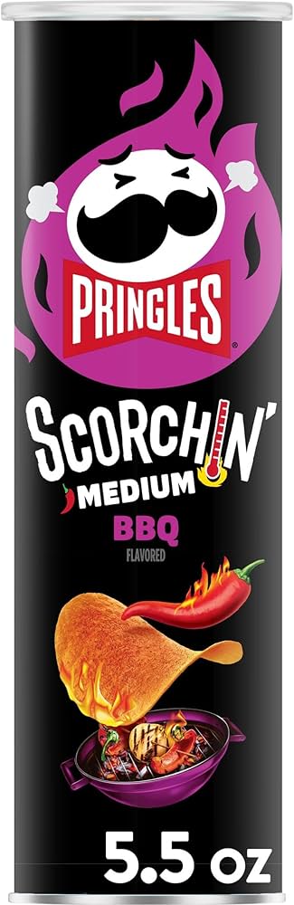 Pringles Scorchin' BBQ 5.57oz