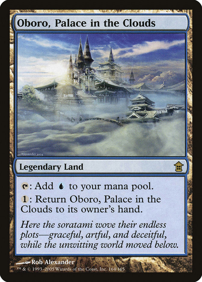 Oboro, Palace in the Clouds [Saviors of Kamigawa] - Trinity Hobby