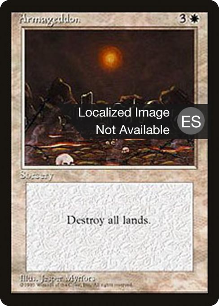 Armageddon [Fourth Edition (Foreign Black Border)] - Trinity Hobby