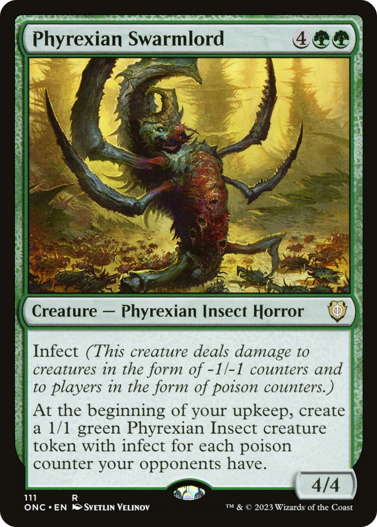 Phyrexian Swarmlord [Phyrexia: All Will Be One Commander] - Trinity Hobby