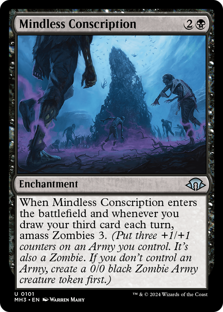 Mindless Conscription [Modern Horizons 3] - Trinity Hobby