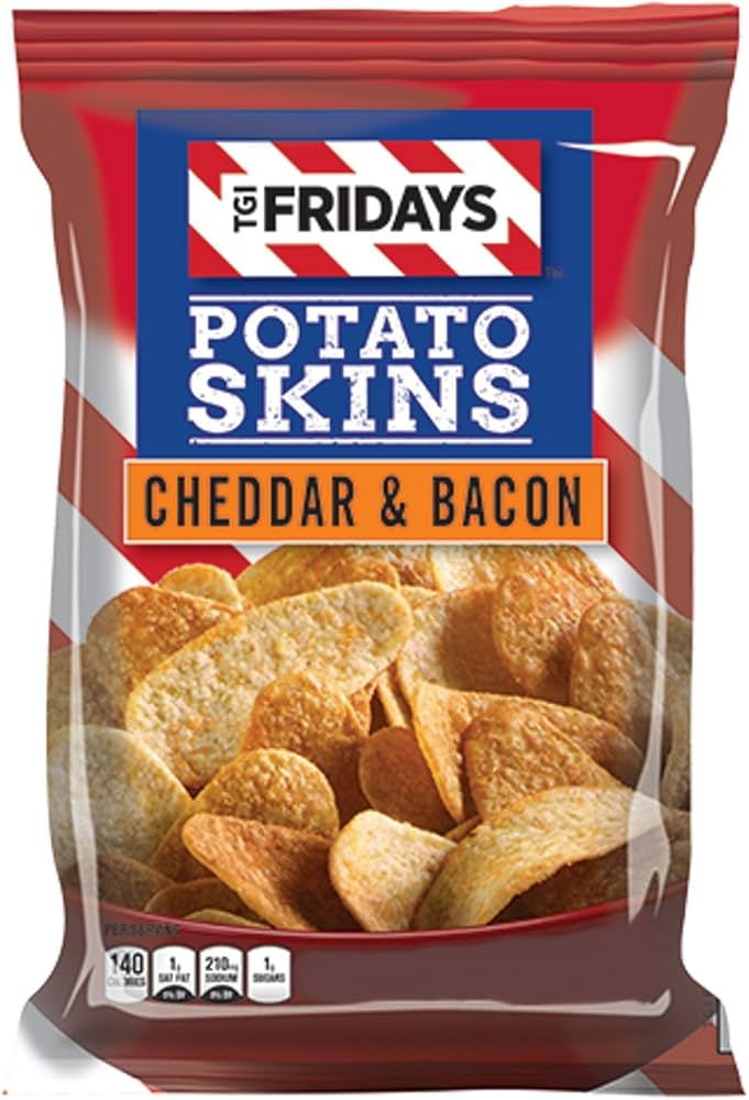 TGI Fridays Potato Skins Cheddar & Bacon 4oz