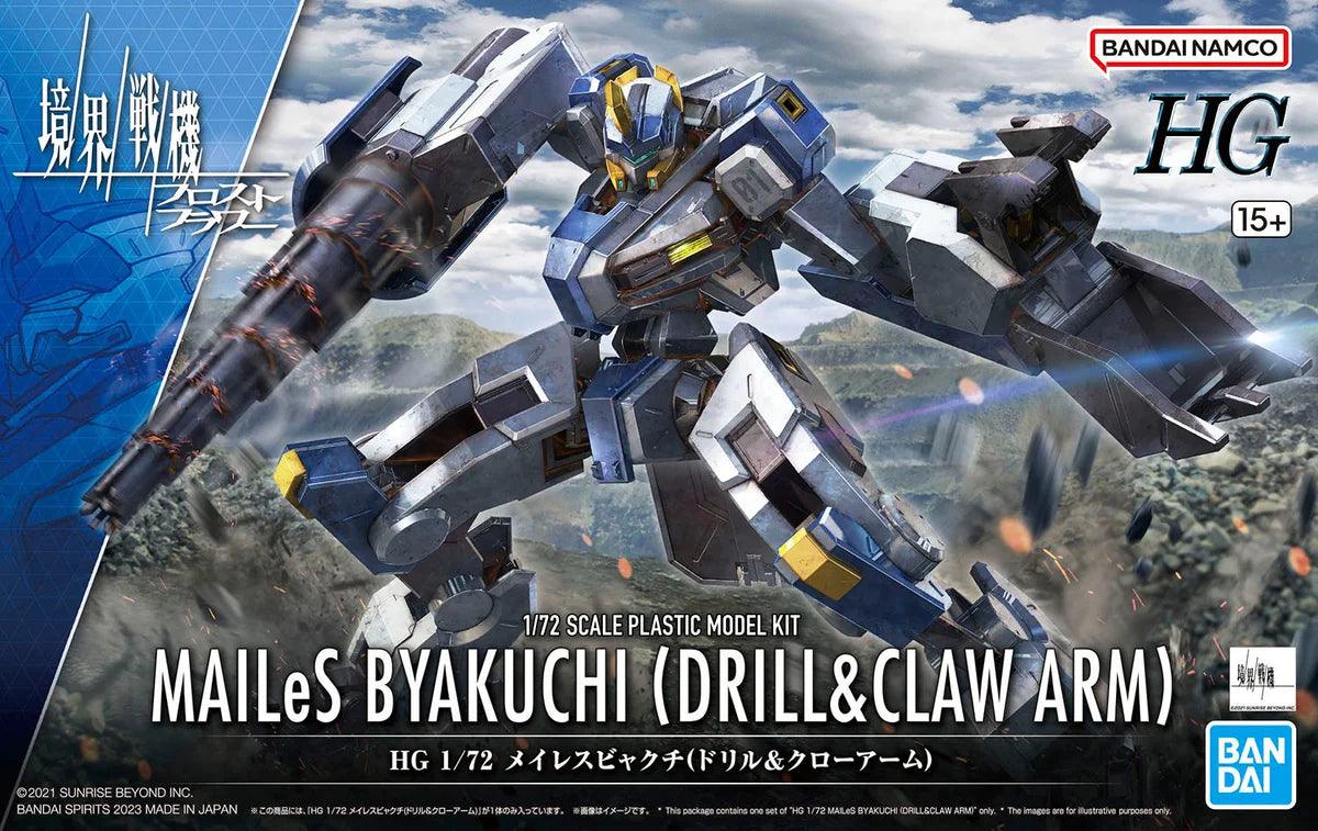 HG 1/72 MAILeS BYAKUCHI (DRILL&CLAW ARM) - Trinity Hobby